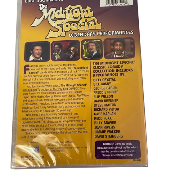 The Midnight Special: Legendary Performances DVD Featuring Classic Comedy Legend - Picture 6 of 8